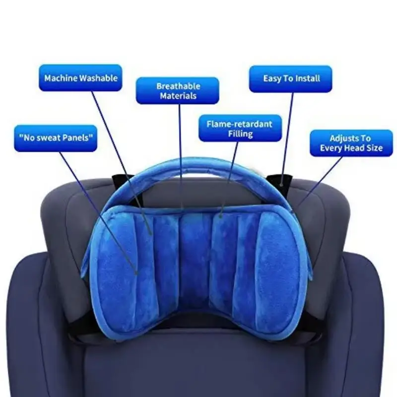 Almohadilla protectora de cabeza para bebé – Seguridad en coche - imagen 5