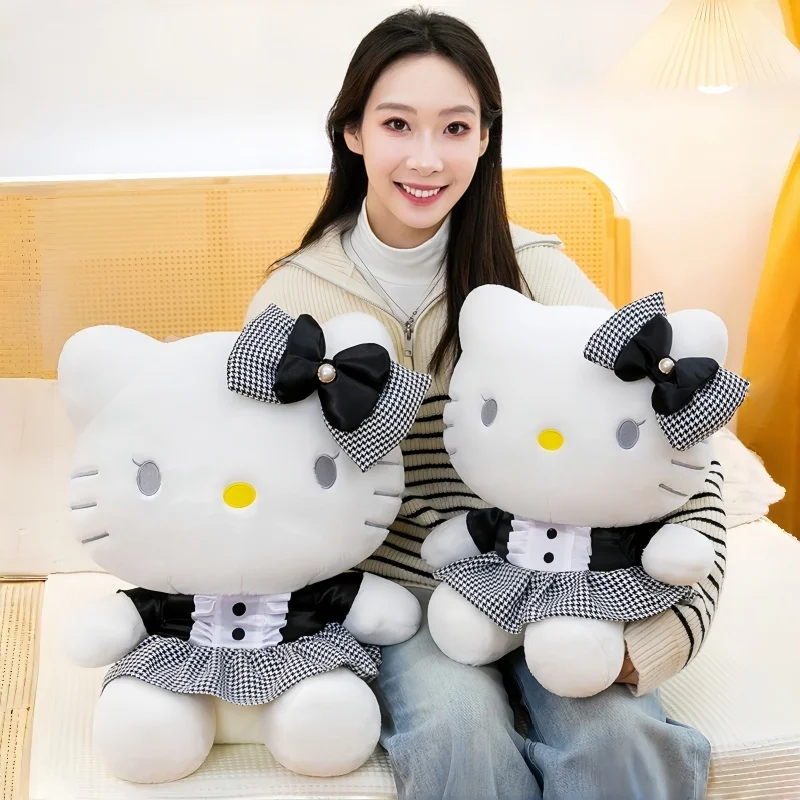 Peluche Hello Kitty pata de gallo suave para niños, kawaii - imagen 3