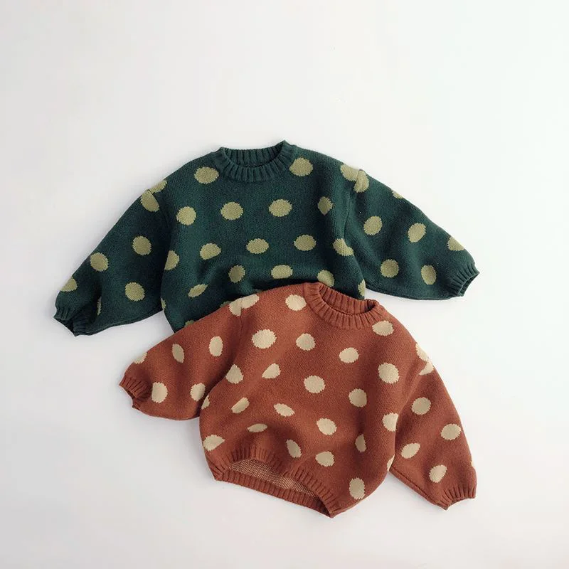 Jersey infantil vintage con motivos lunares