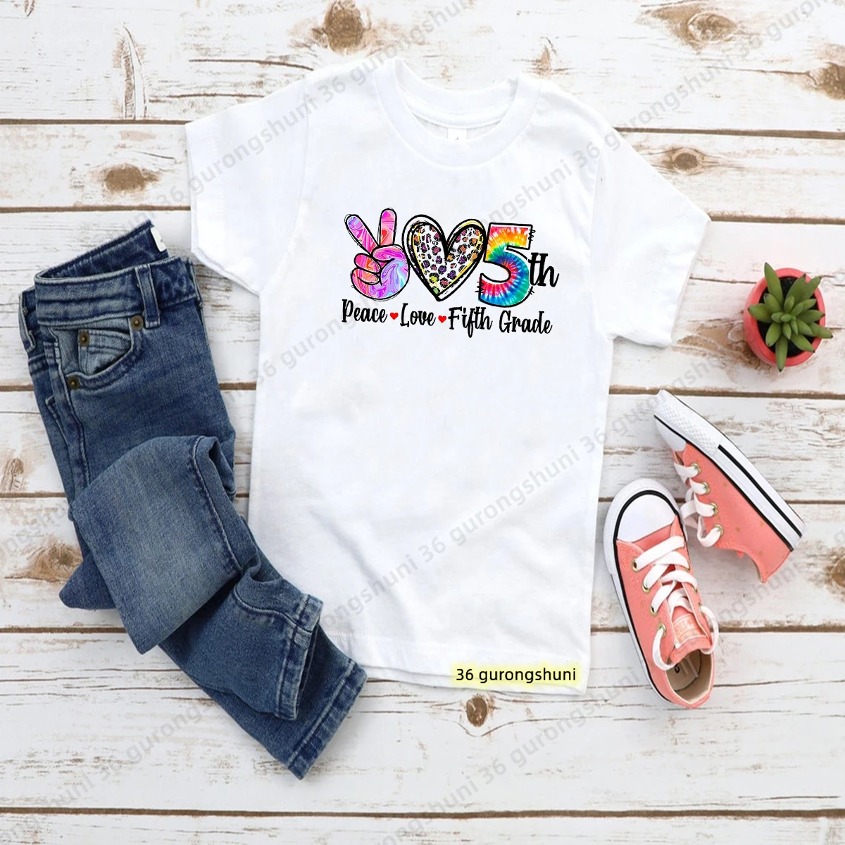 Camiseta Hello manga corta escolar - Niños y niñas primaria - imagen 5