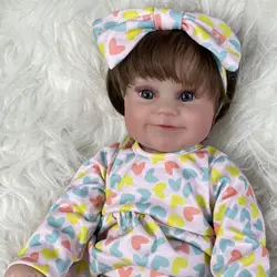 Muñeca reborn Maddie ya pintada, con accesorios realistas