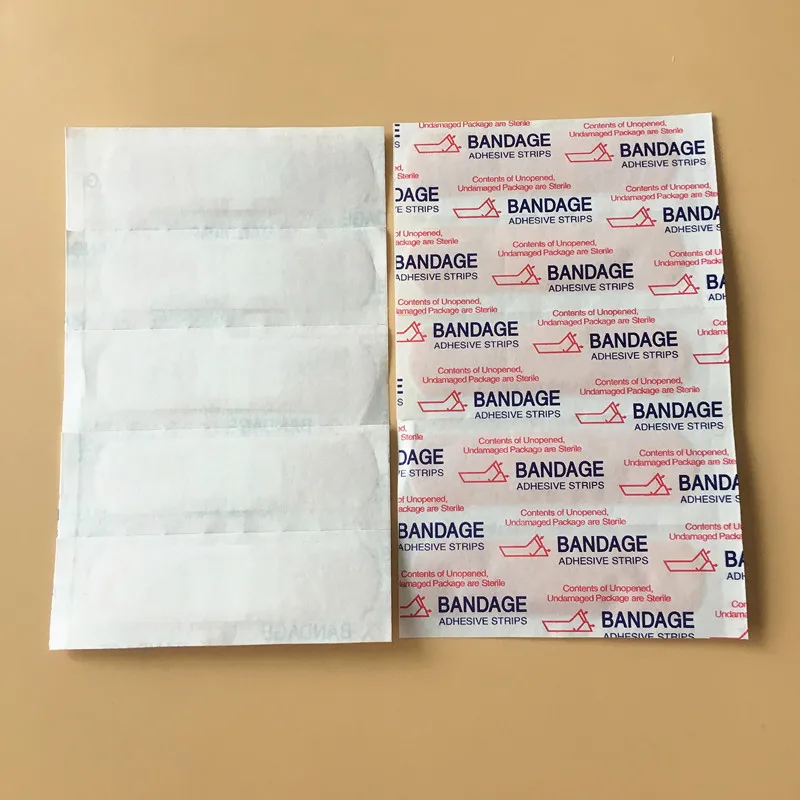 Pack de 100 tiritas para botiquín familiar