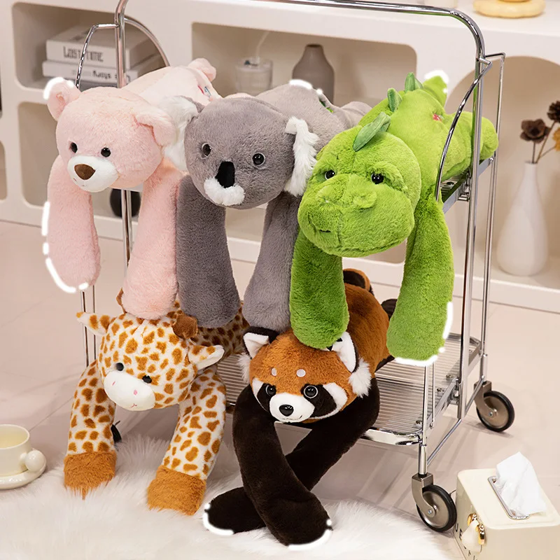 Peluche ponderado de mapache de brazo largo, suave y esponjoso - imagen 2