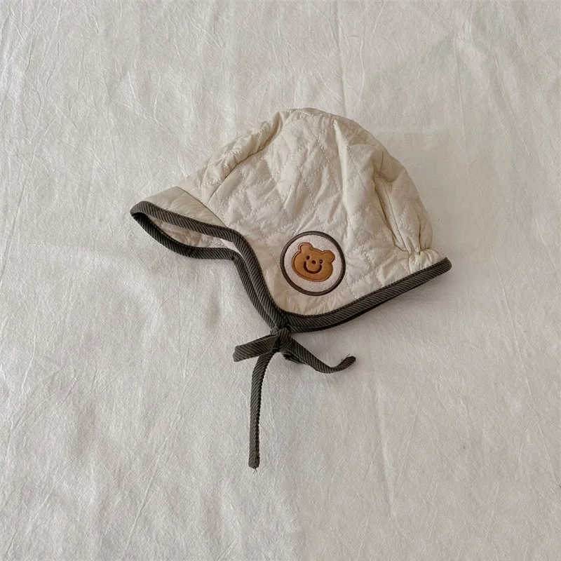 MILANCEL Gorro de invierno bordado con forro de piel para niños - imagen 2