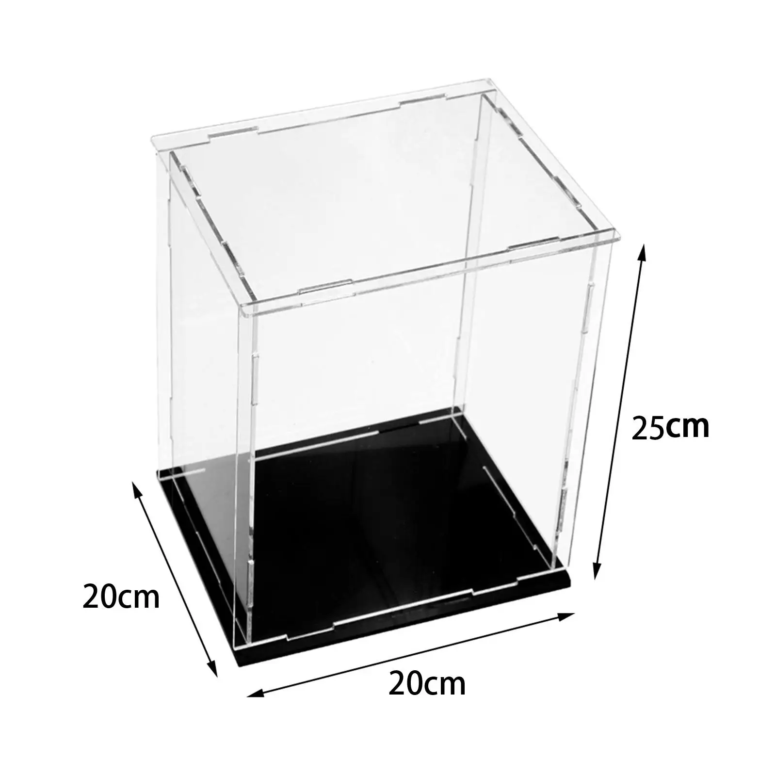 Vitrina acrílica para mostrador con protector de figuras pequeñas - imagen 2