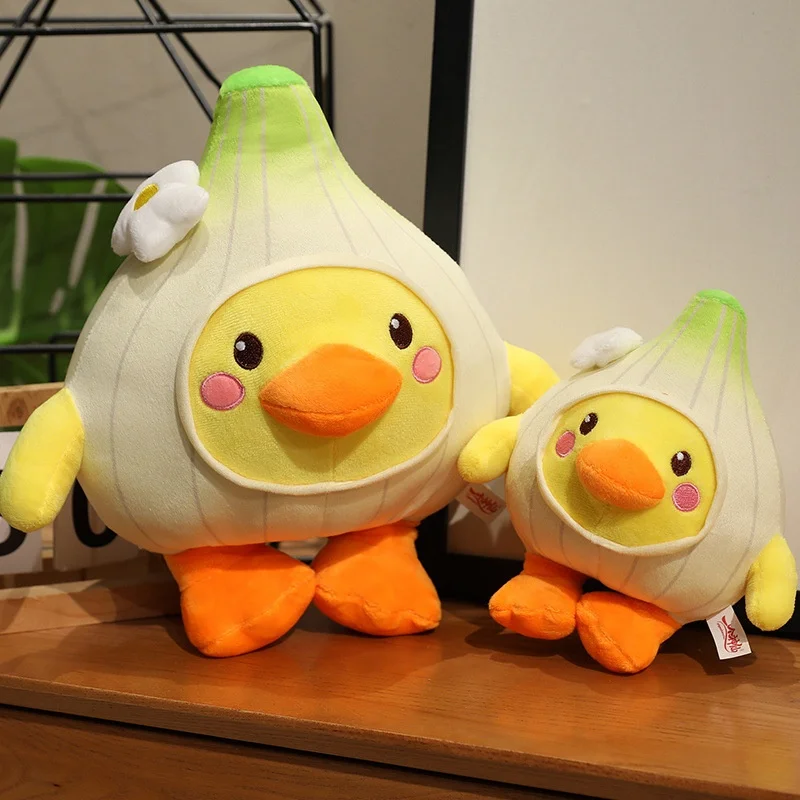 Pato de peluche amarillo suave para aliviar el estrés, regalo - imagen 5