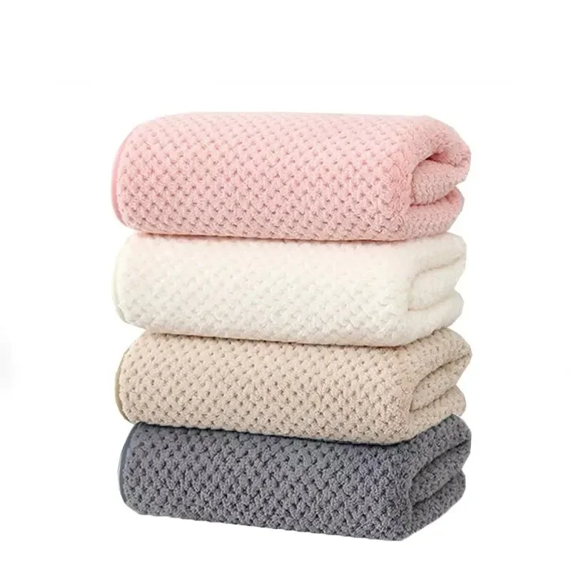 Toalla de baño suave para bebé – Terciopelo absorbente de secado rápido - imagen 2