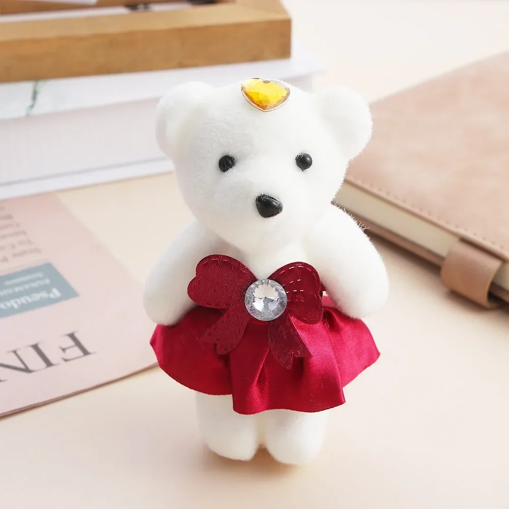 Animal de peluche mini para Navidad, ramo de oso y espuma dura - imagen 3