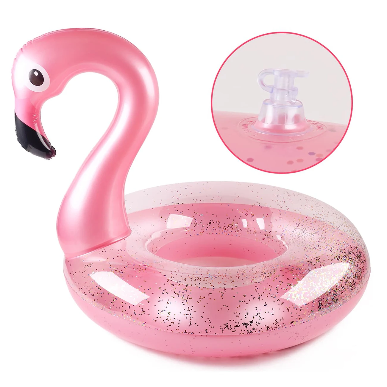 Flotador flamenco hinchable para piscina – Disfruta el verano en familia - imagen 2