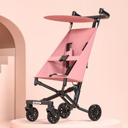 Coche plegable ultraligero con sombrilla – Ideal para viajar