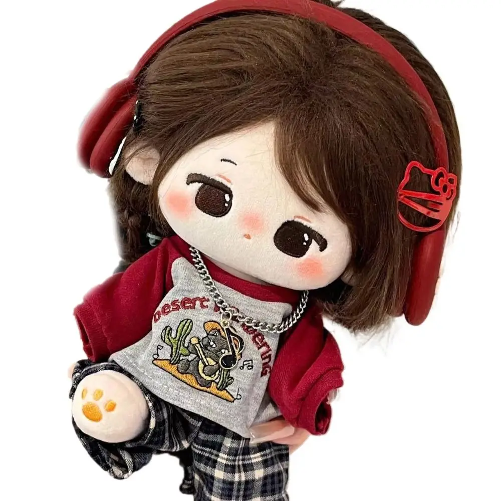 Conjunto camiseta y pantalones cortos de algodón para niños – Muñeca - imagen 2