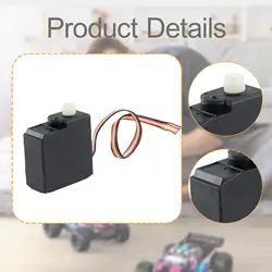 Servo de dirección para coche RC de engranaje resistente