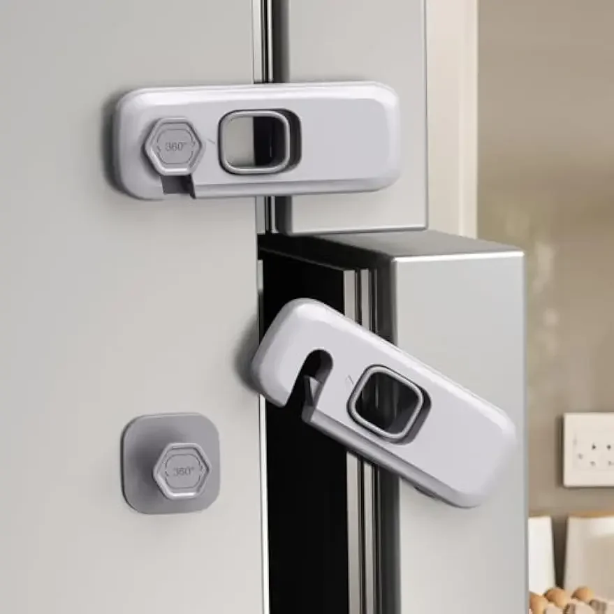 Cerradura de seguridad para bebés antipellizcos de puertas de hogar