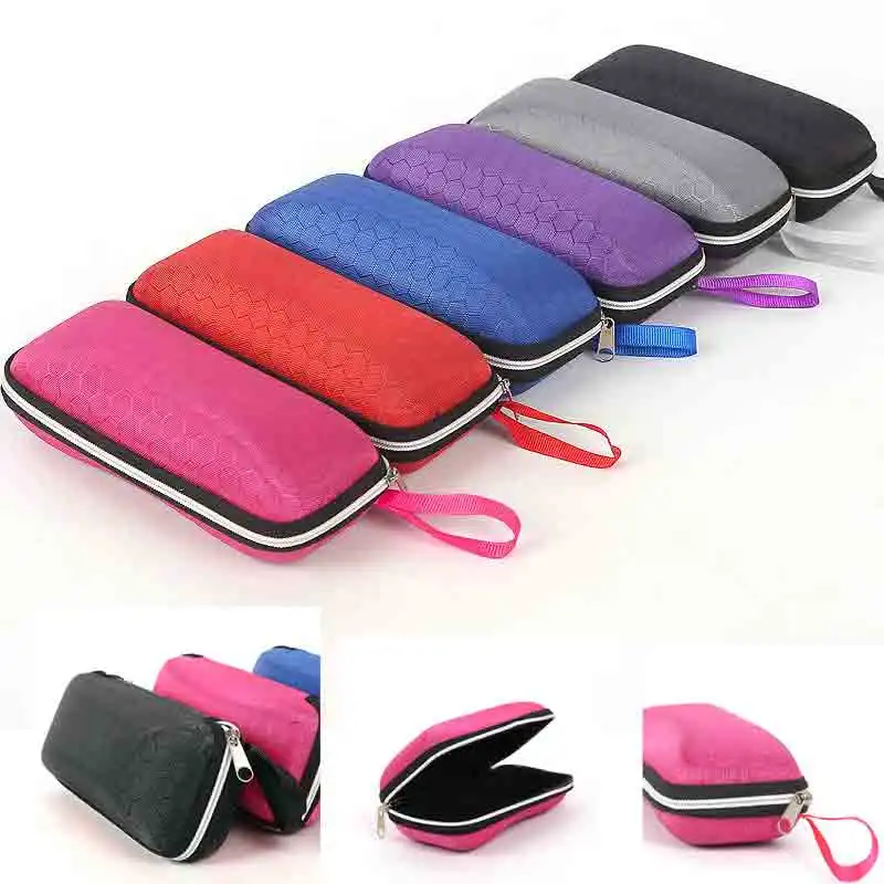 Estuche ligero para gafas de sol infantil con cordón protector