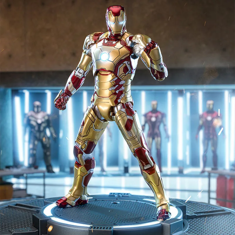 Figura ZD Toys Iron Man Legends MK42 con base iluminada - imagen 2