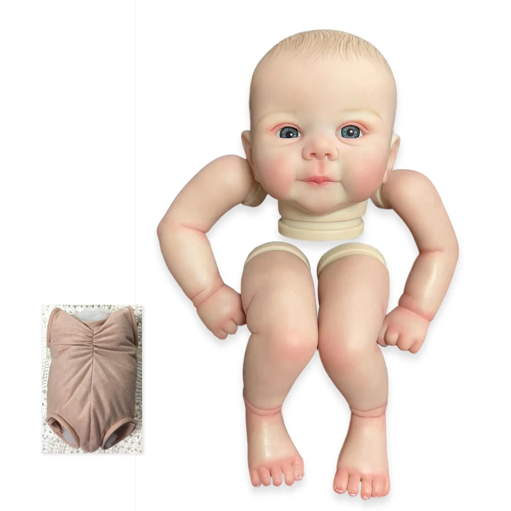 Muñeca realista Juliette de Genesis con kits pintados artesanales - imagen 3