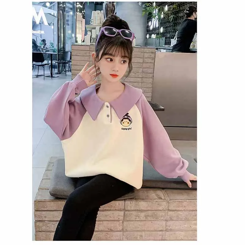 Sudadera infantil de dibujos animados para niños y niñas - imagen 3