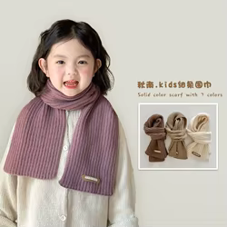 Bufanda de lana para niños y niñas – Invierno cálida y suave