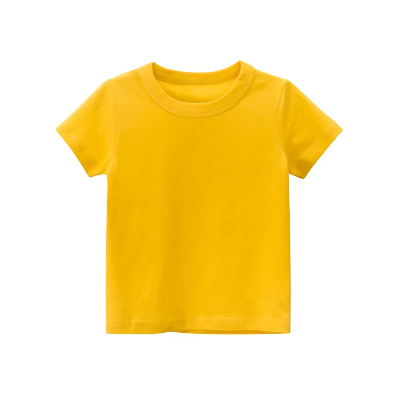 Camiseta manga corta algodón para verano estilo coreano unisex infantil - imagen 5