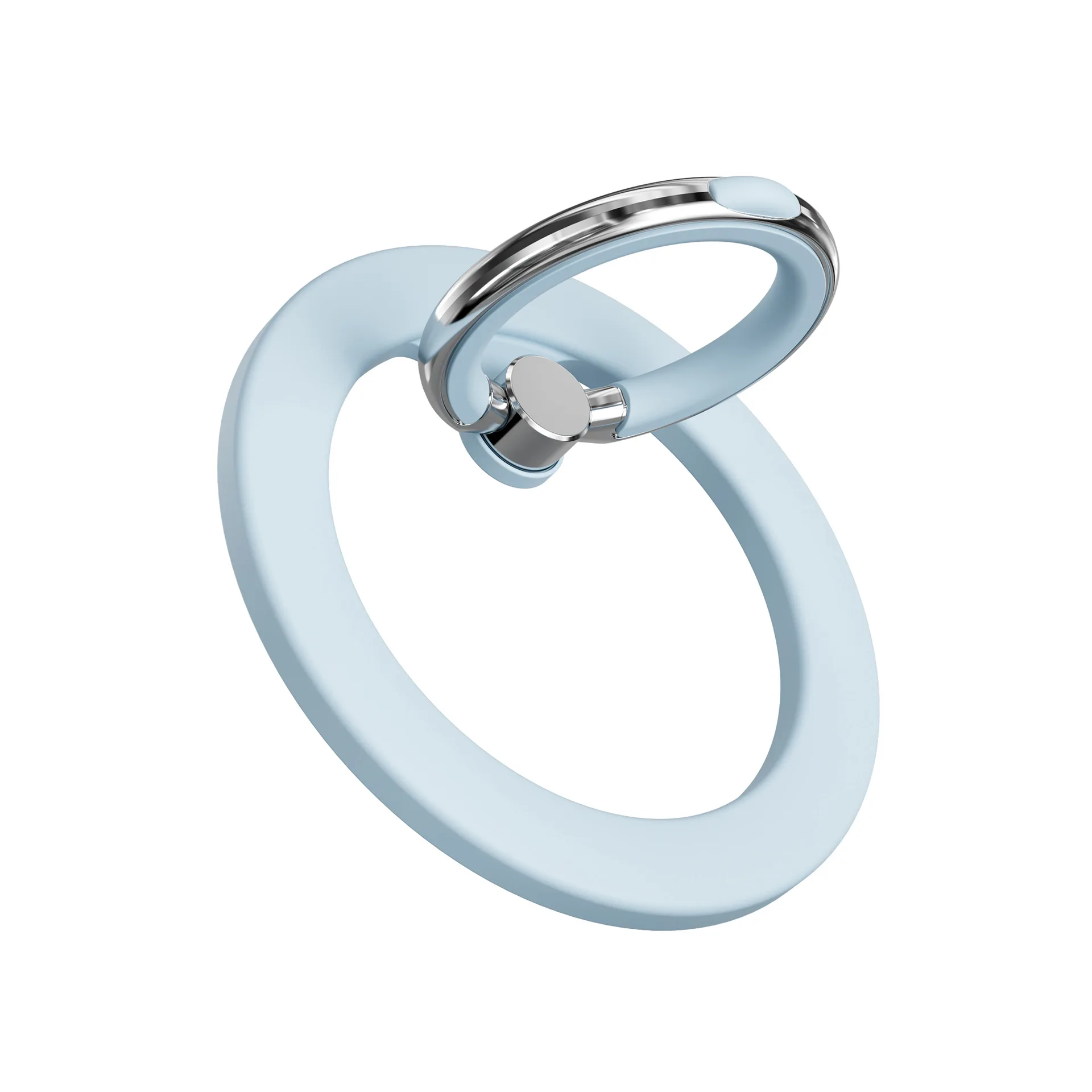 Soporte magnético para móvil con anillo metálico de silicona - imagen 2