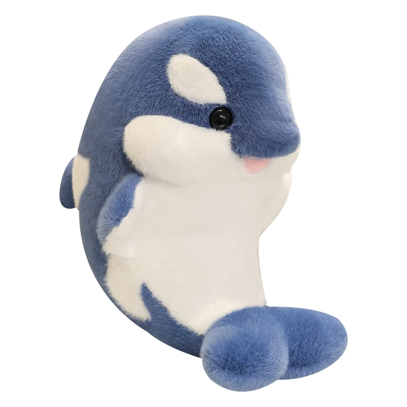 Almohada de peluche orca para niños, suave y decorativa - imagen 4