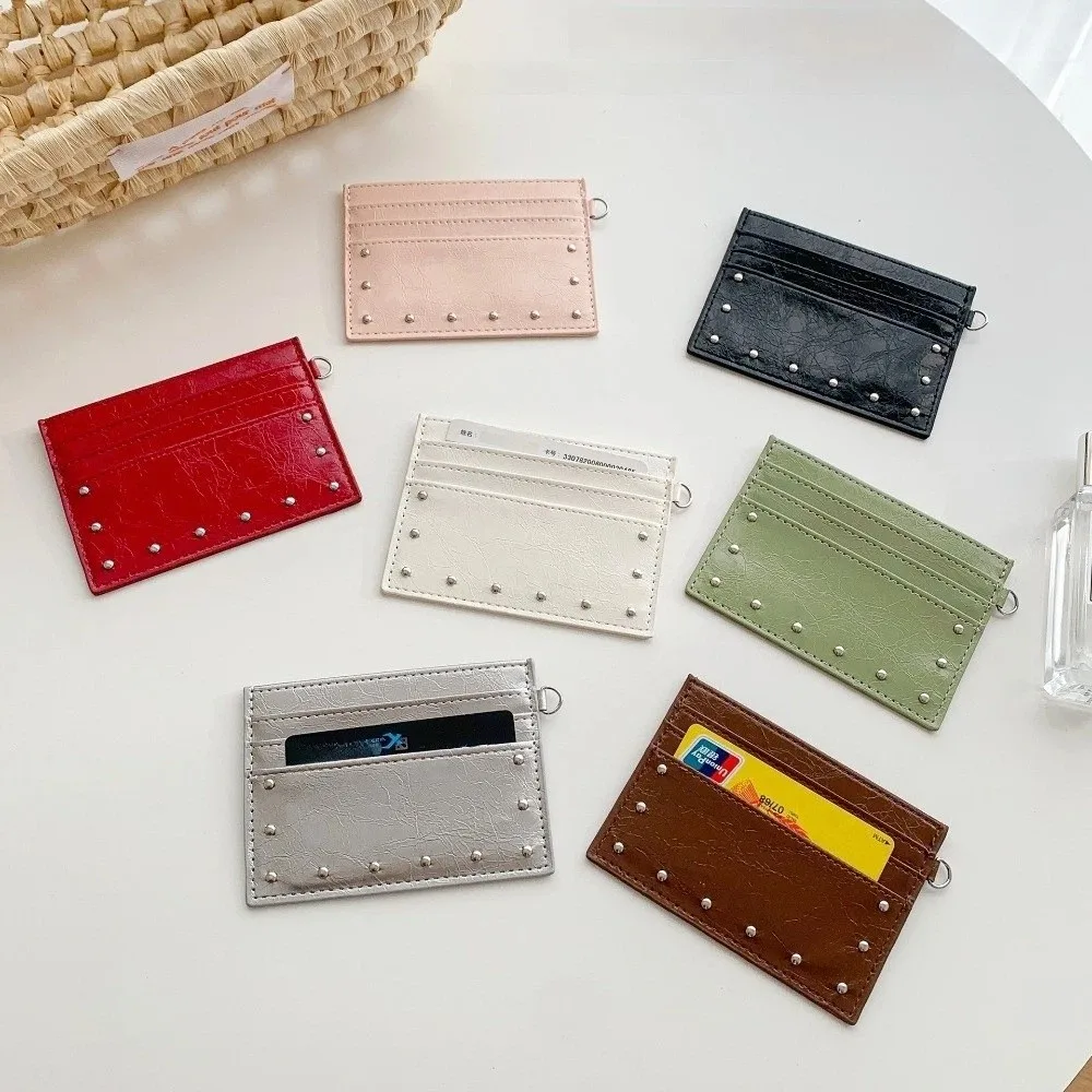 Cartera infantil ultrafina de cuero agrietado con ranuras - imagen 5