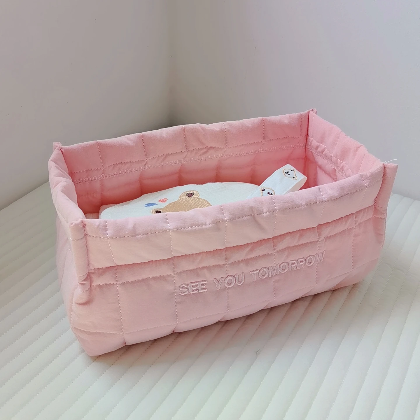 Accesorios para bebés organizados