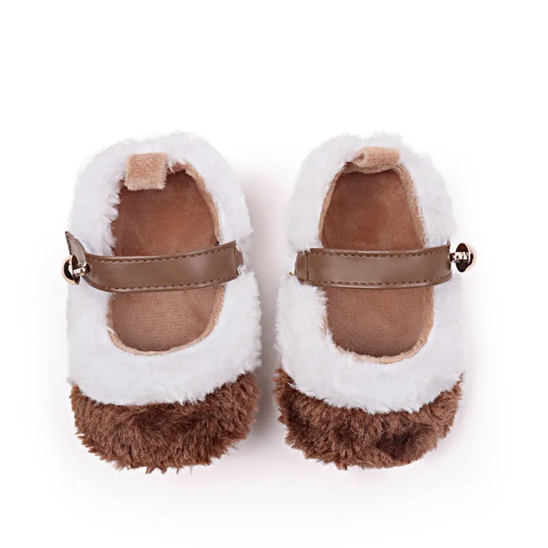 Zapatillas de bebé antideslizantes felpa cálida para otoño-invierno - imagen 5