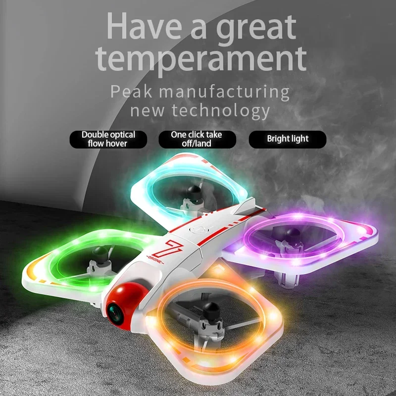 Drone para niños con luces LED de colores y cámara - imagen 3