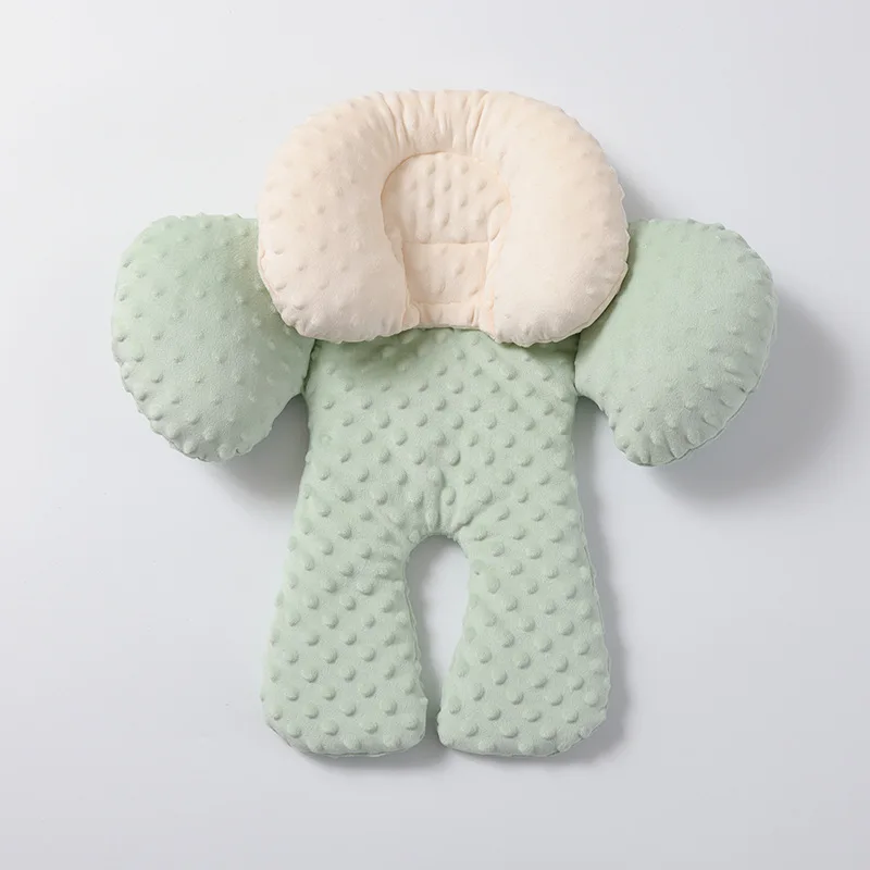 Cojín terciopelo Doudou para cochecito de bebé, descanso seguro - imagen 5