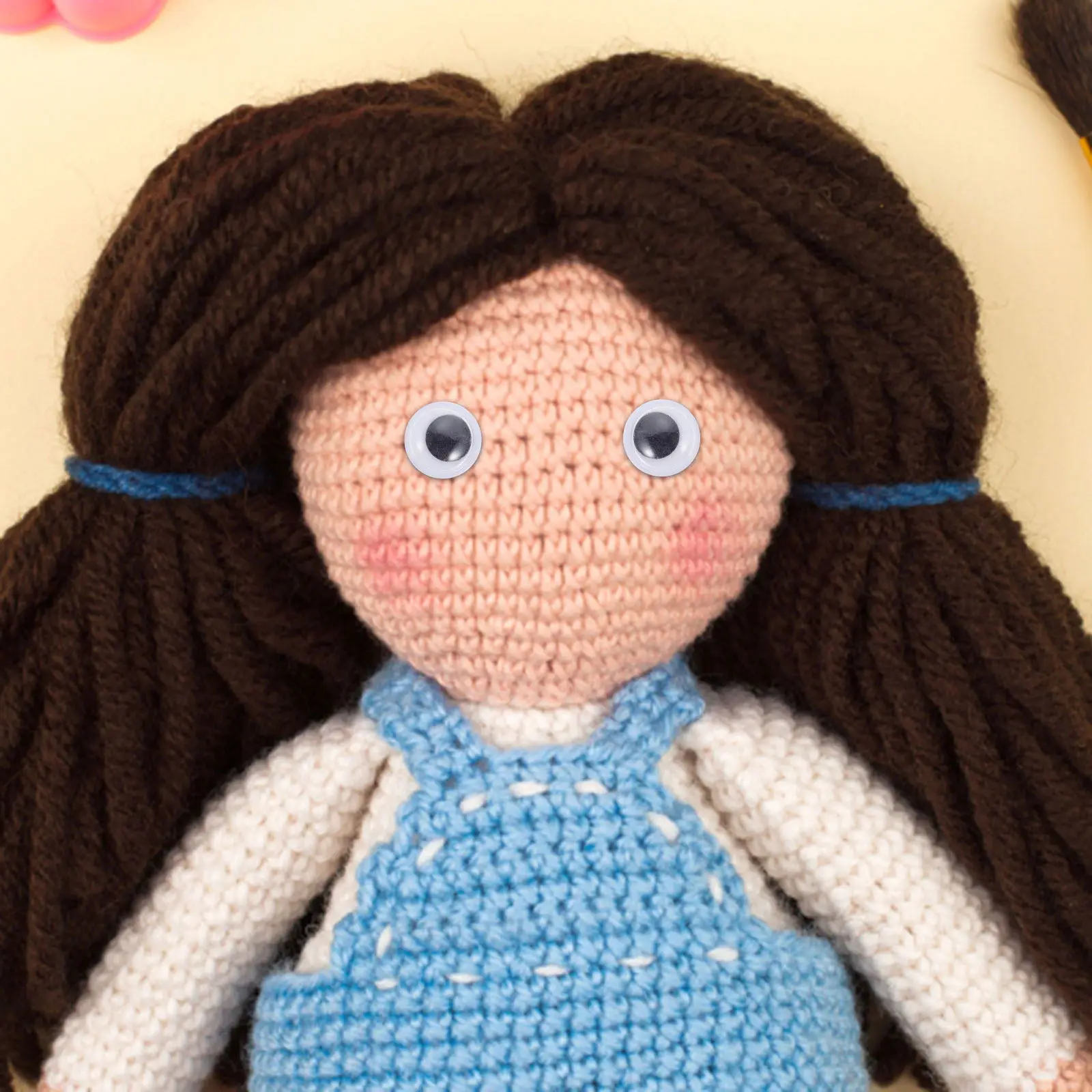 Pegatinas de ojos autoadhesivas seguras para manualidades infantiles - imagen 4