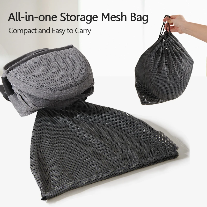 Sunveno Portabebés Ergonómico Ajustable con Bolsillo Portátil - imagen 4