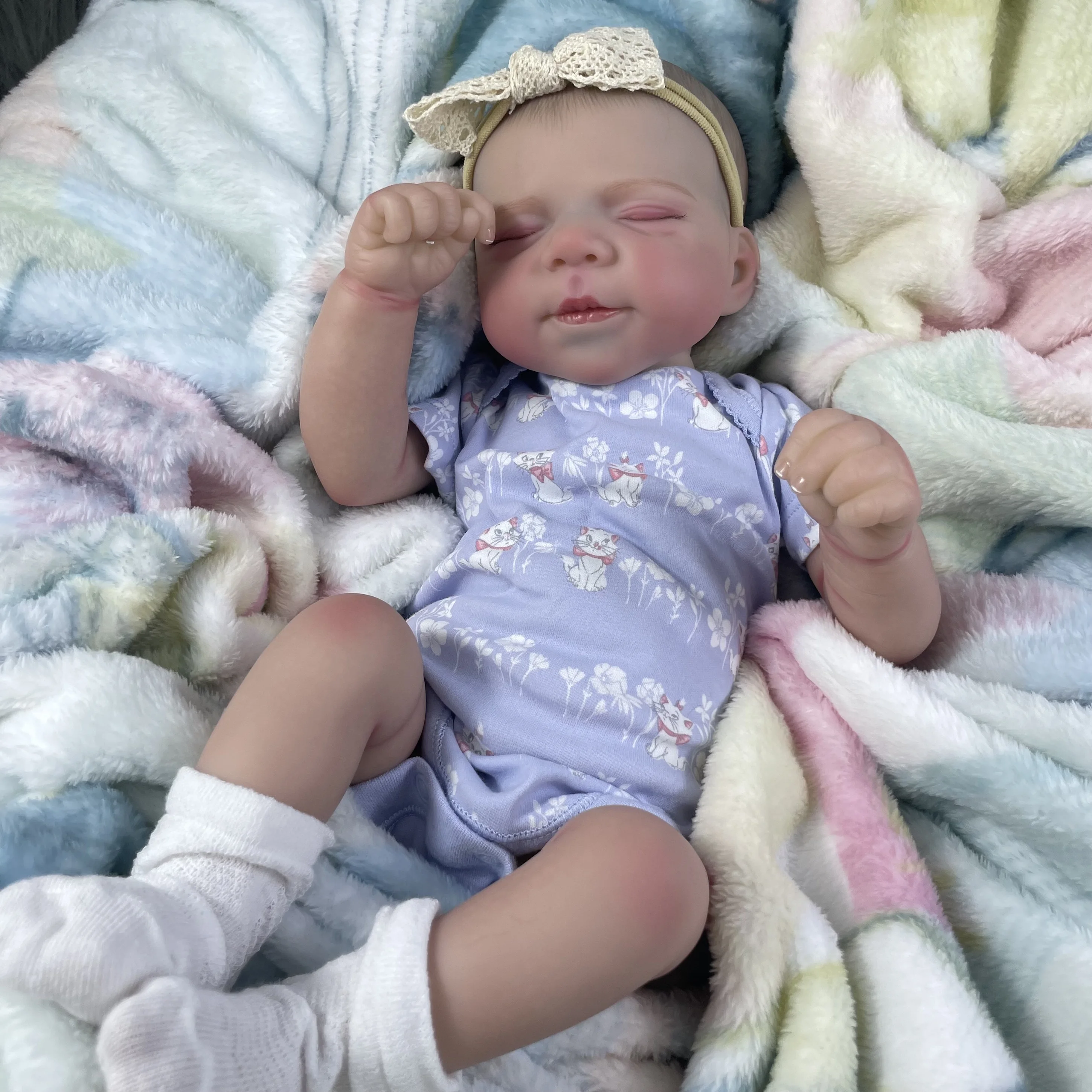 Muñecas Reborn gemelos Pascale y Elijah – Cuerpo de tela realista - imagen 2