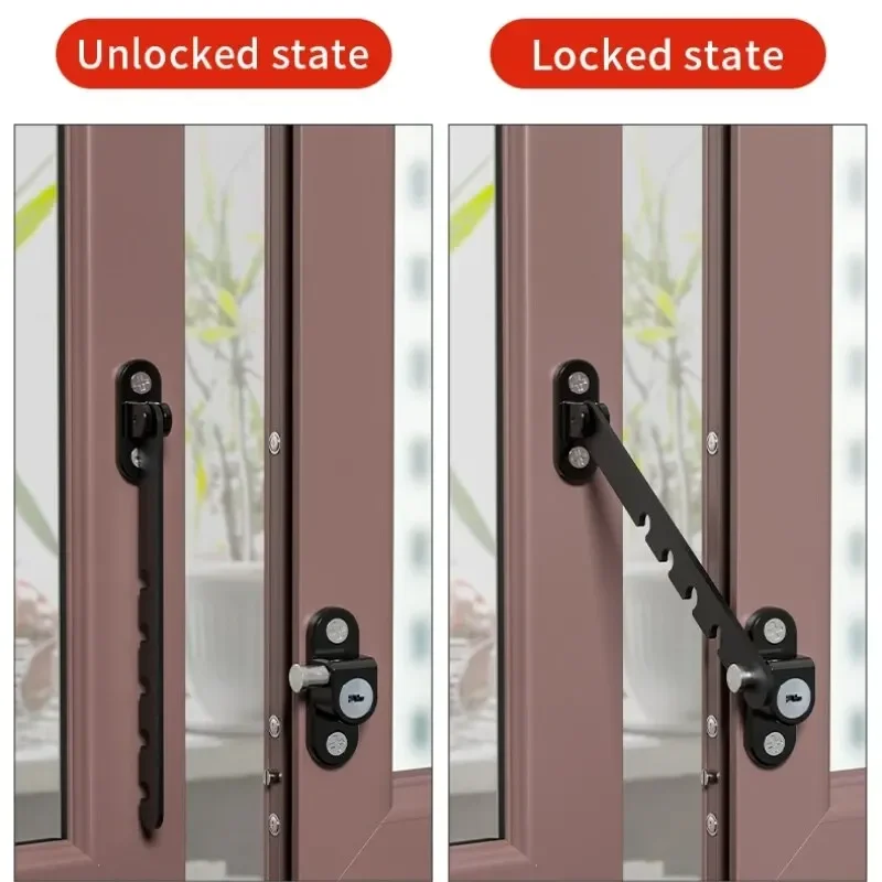 Cerradura de seguridad para ventanas – Protección para bebés - imagen 4