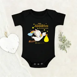Body para recién nacido manga corta con estampado divertido diario