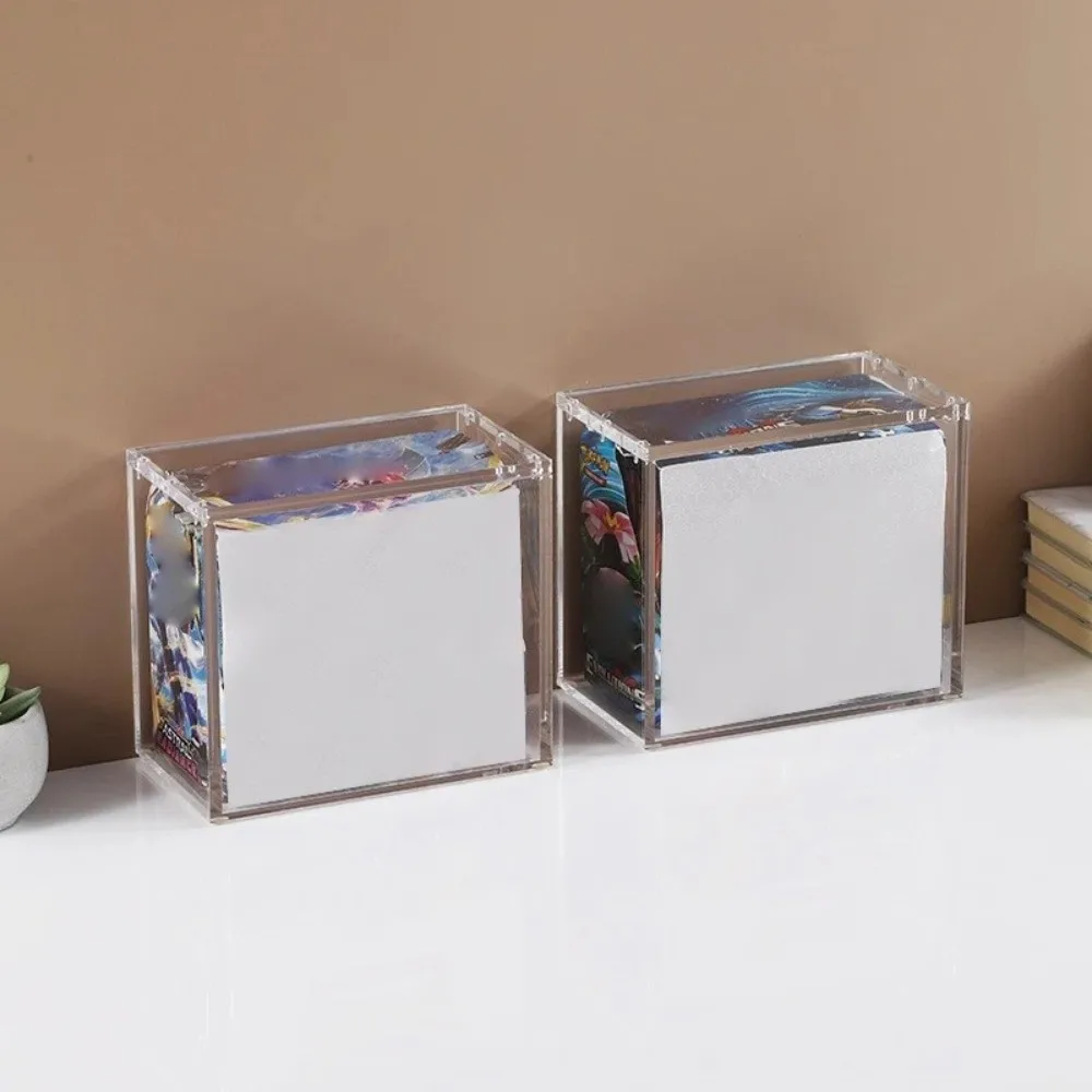 Caja acrílica para tarjetas con fundas protectoras - Ordena y protege - imagen 5