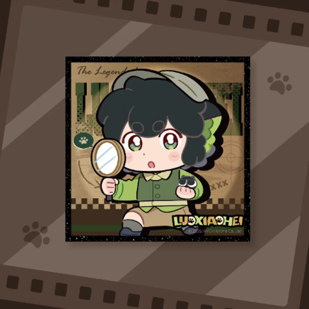 Luo Xiaohei bolsa sorpresa chibi cuaderno de detective - imagen 4