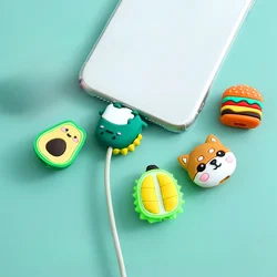 Protector de cable silicona con dibujo animal para niño