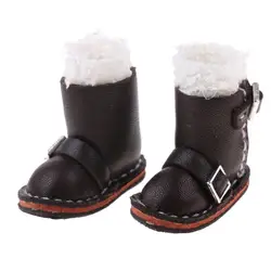 Botas para muñecas Blythe de piel sintética con hebilla y encaje