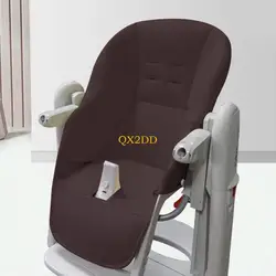 QX2D Cojín para silla de comer bebé, funda cuero PU