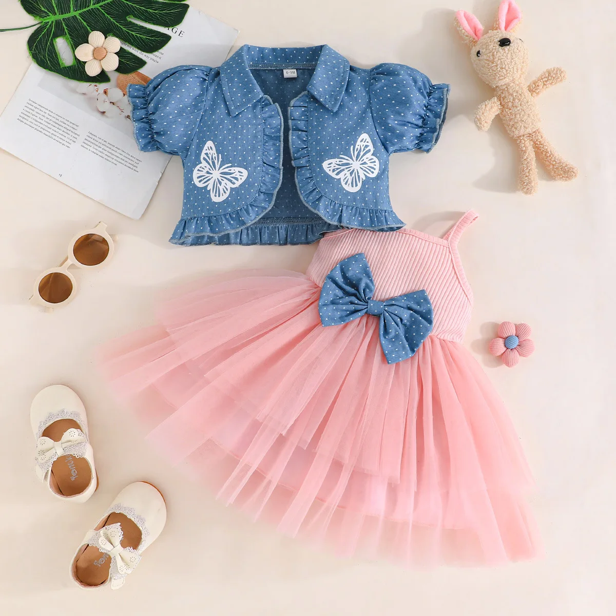 Conjunto infantil babzapleume B028 en look completo