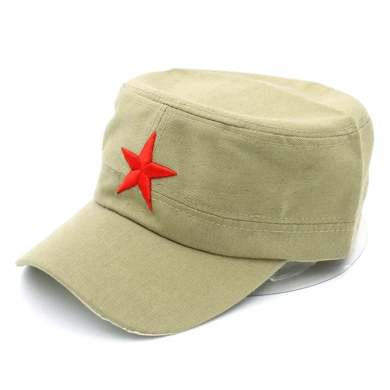 Gorra infantil de algodón para verano – Estilo militar con estrella - imagen 4