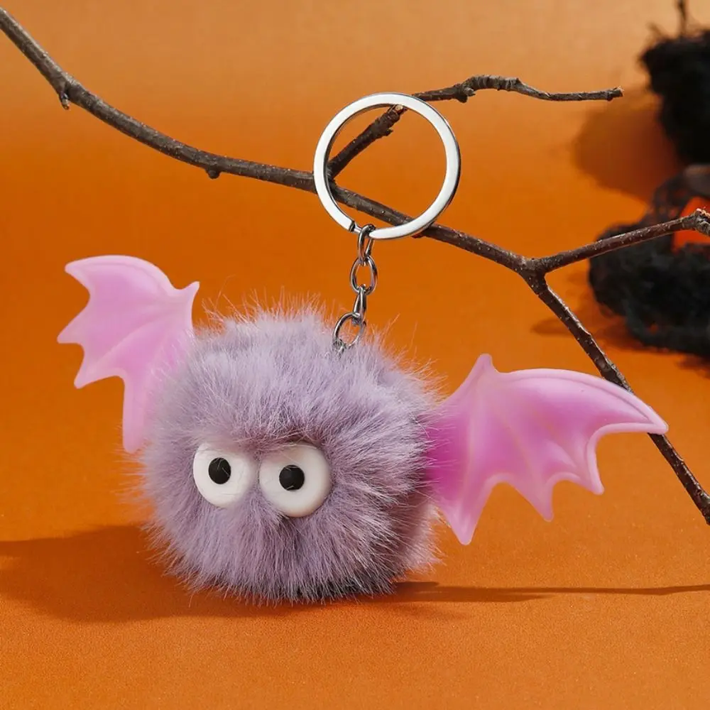 Llavero de peluche de murciélago para bolso, Halloween - imagen 2