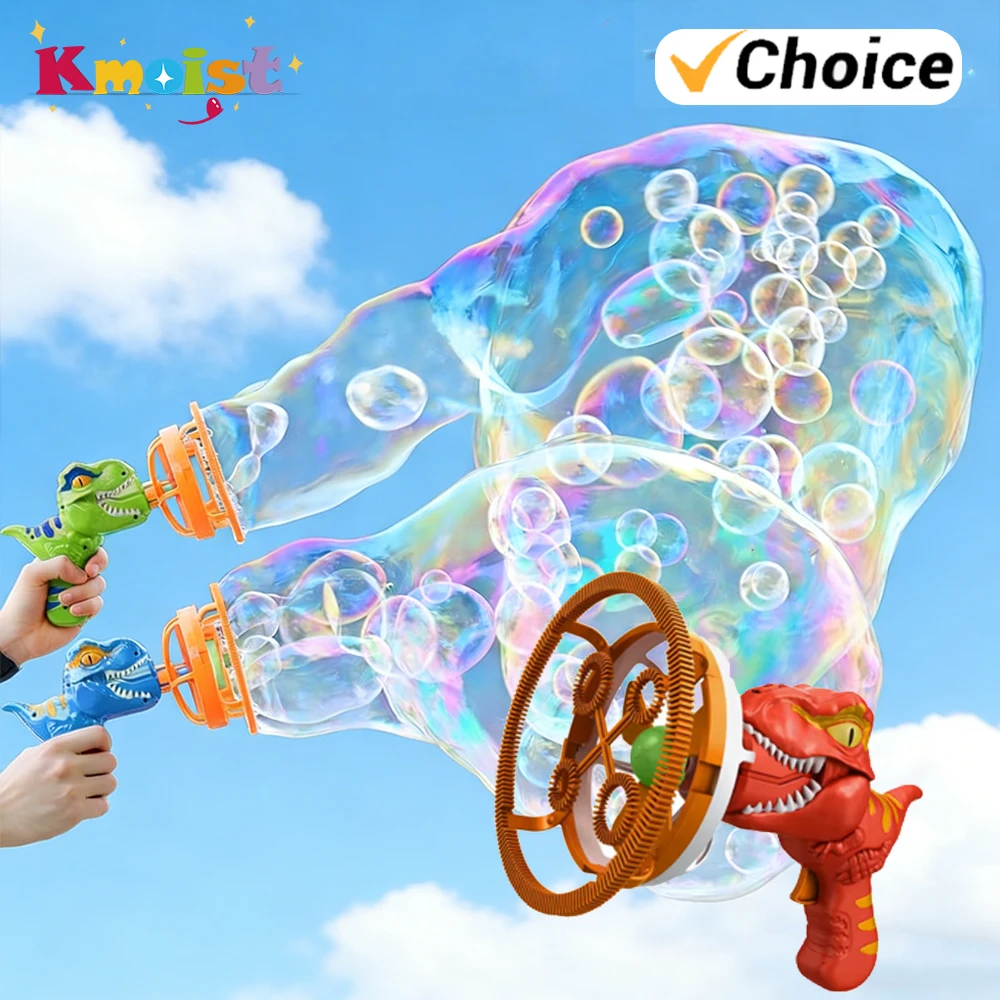 Máquina de burbujas eléctrica con pistola para fiestas infantiles - imagen 5