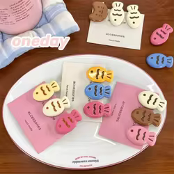 Horquillas de pez para cabello infantil - pinzas coloridas coreanas