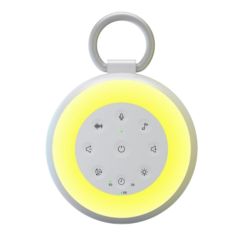 Máquina de ruido blanco portátil para dormir bebés: suave y simple - imagen 2