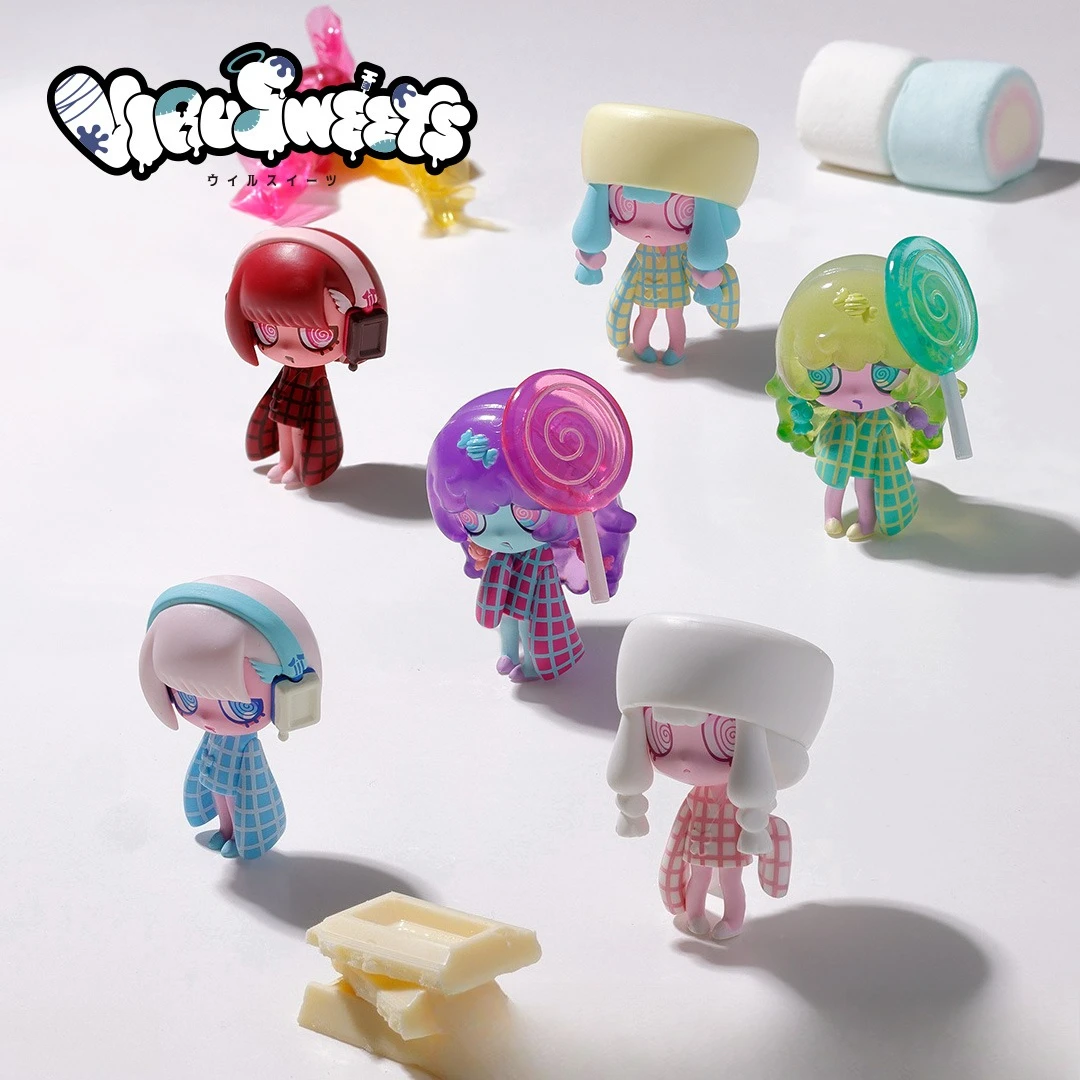Coche de postres en estilo gacha