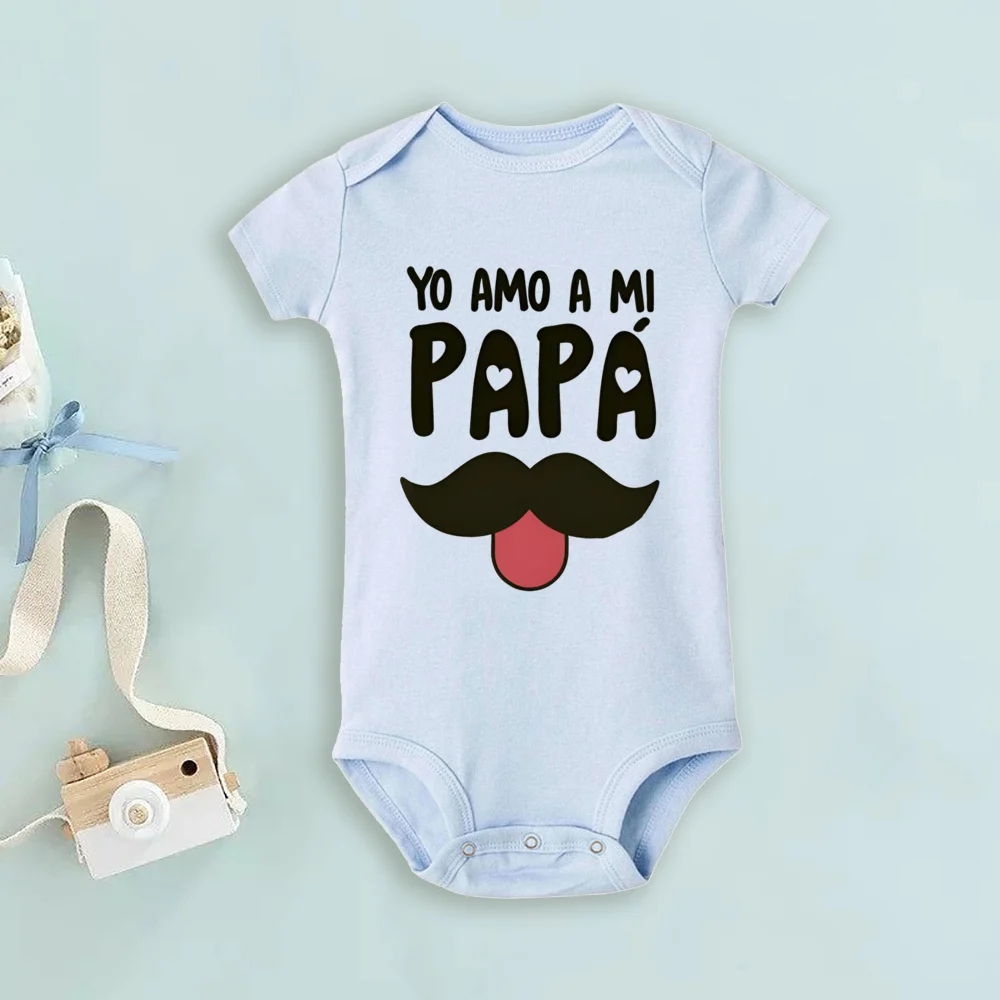 Body bebé I Love My Dad para Día del Padre, recién nacido - imagen 3