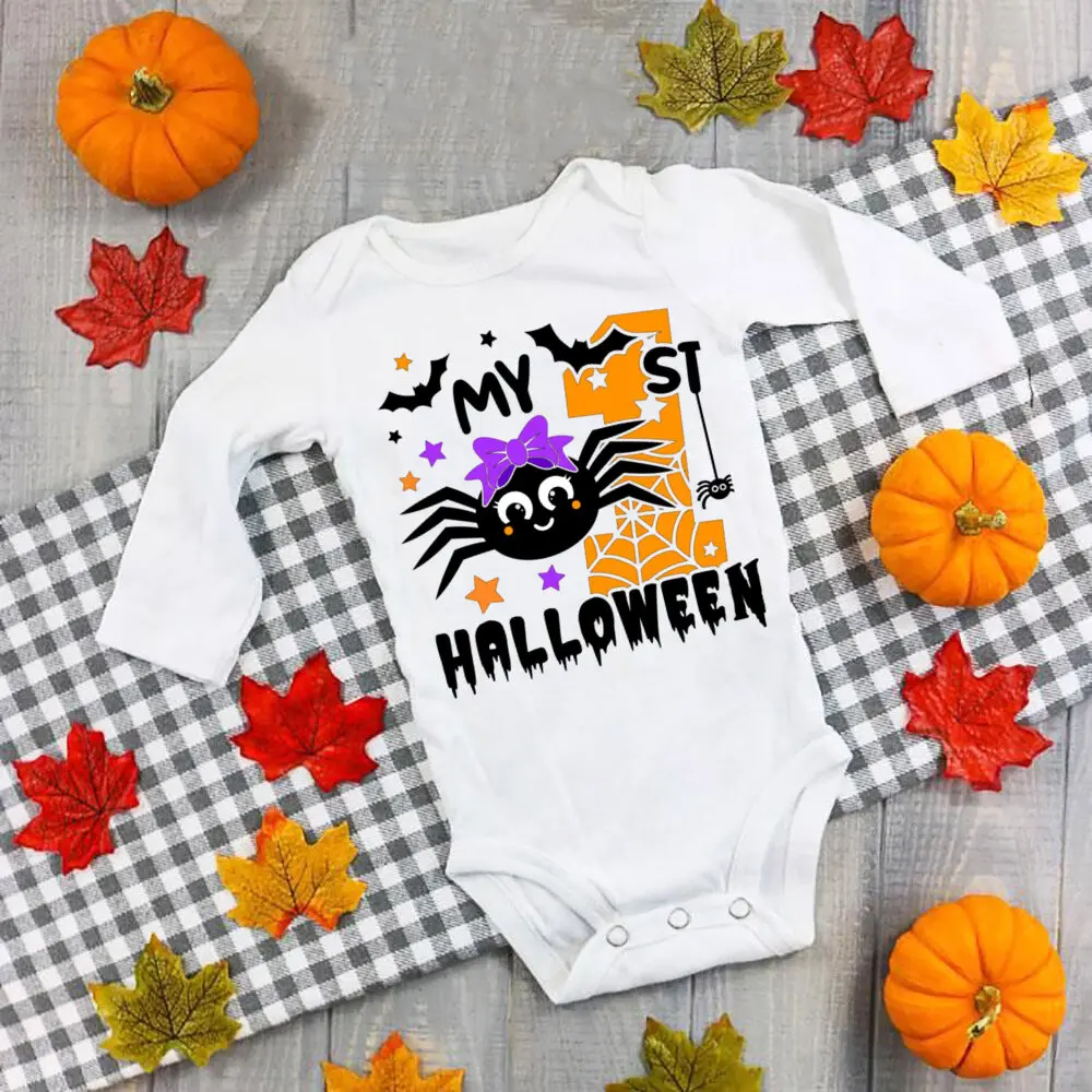 Body Halloween bebé manga larga unisex - imagen 4