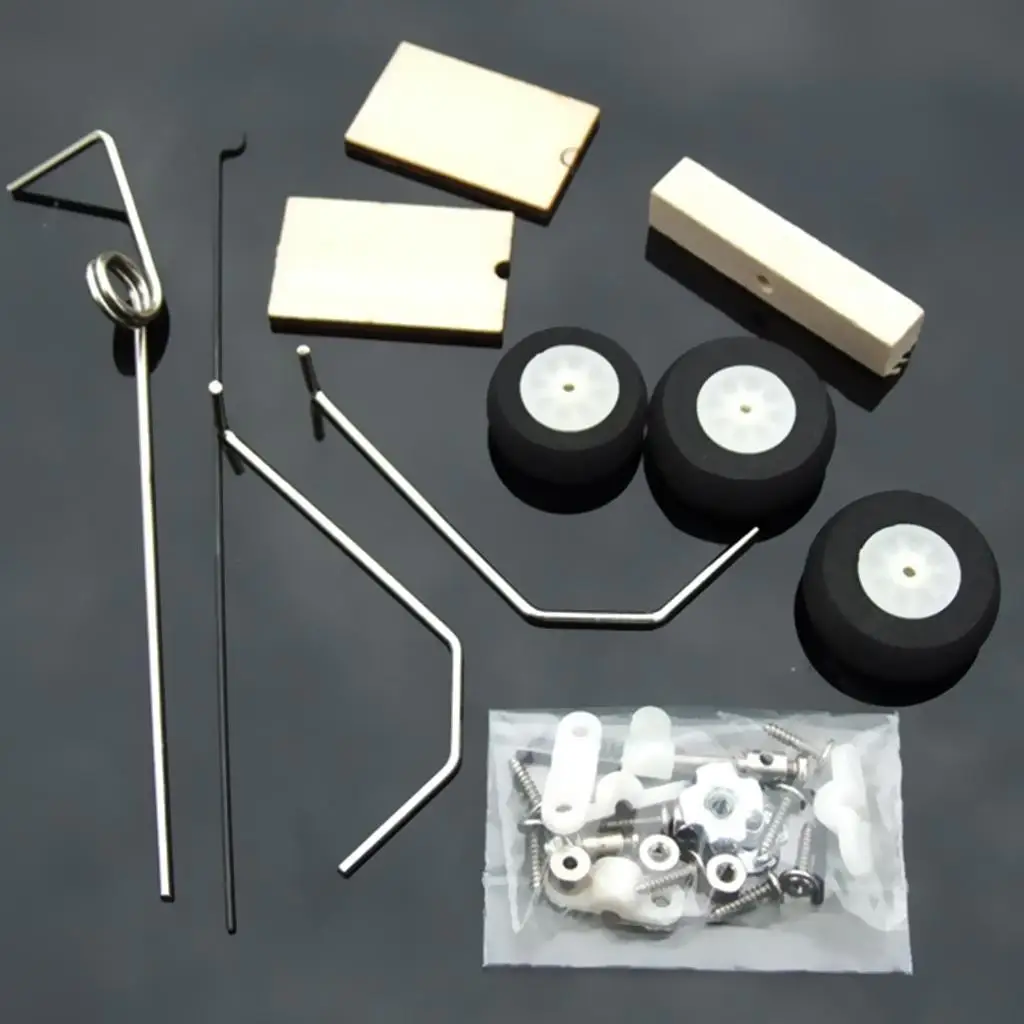 Kit de tren de aterrizaje radiocontrol Su-27 de metal y madera